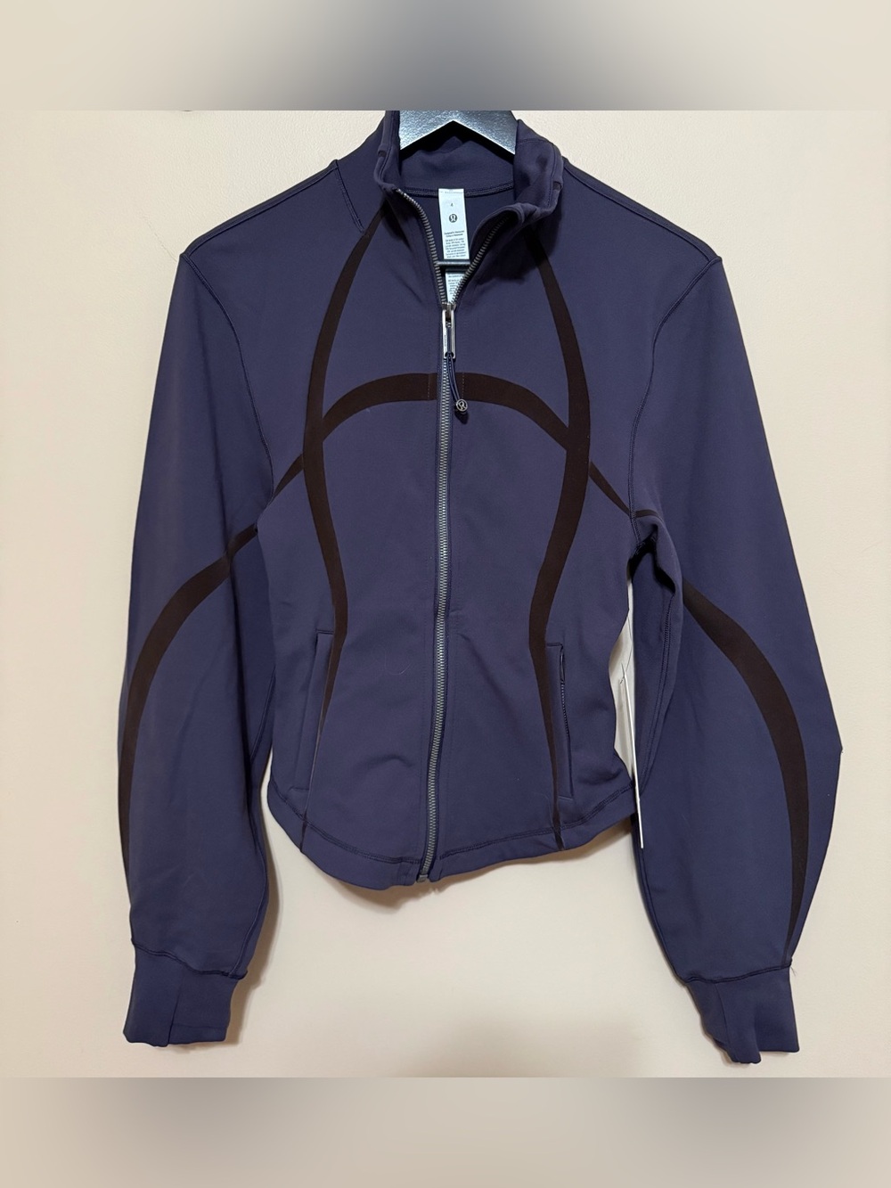 NWT RARE Lululemon Luon Define Corsetry Jacket in Atmospheric Purple Sz 4